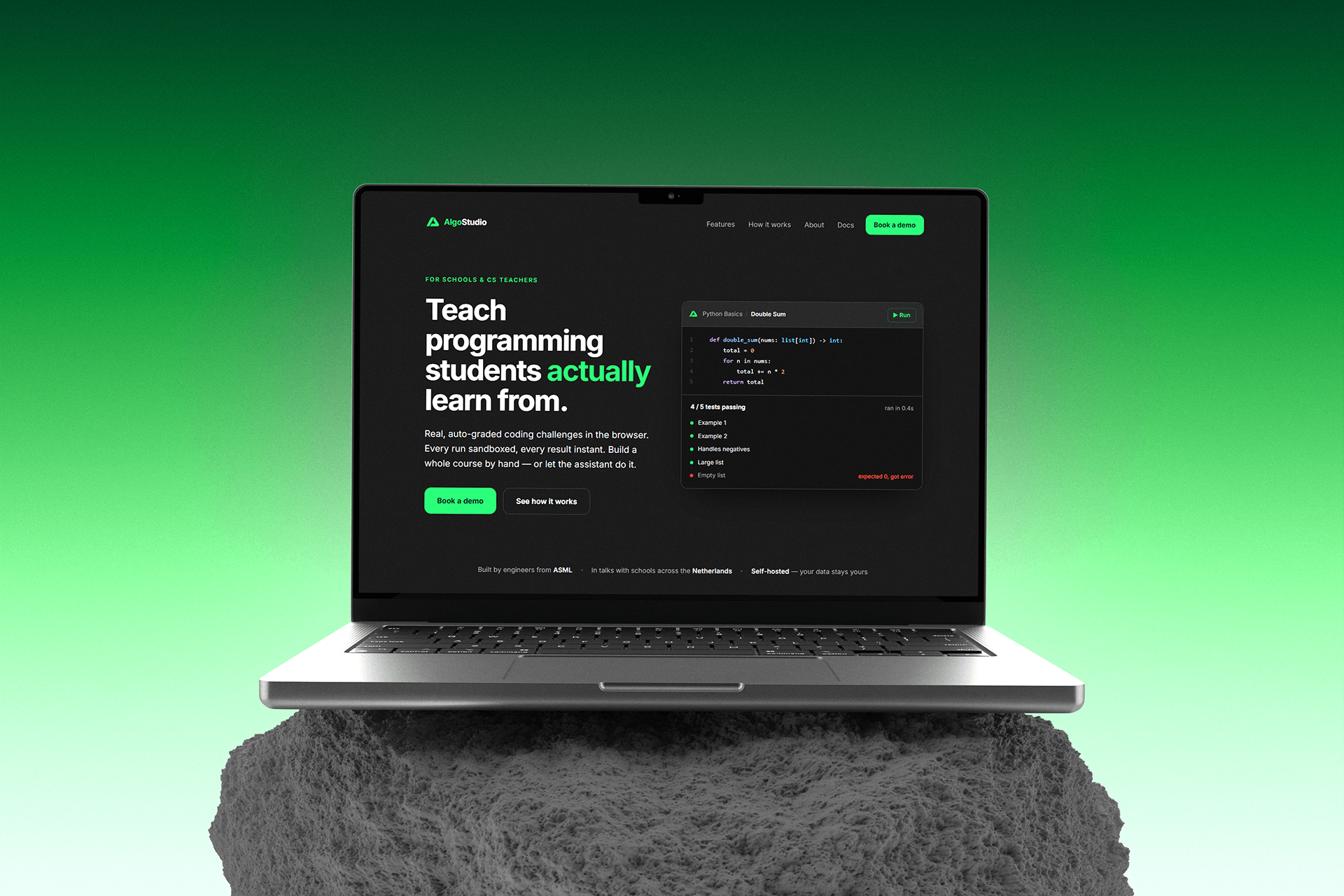Selected AlgoStudio brand applications